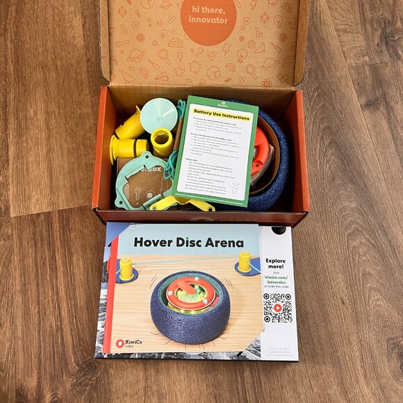 NEW KiwiCo Hover Disc Arena Tinker STEAM Crate age 9+ - Picture 3 of 9